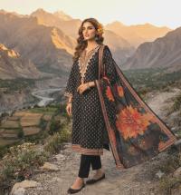 Embroidery Readymade Three Piece