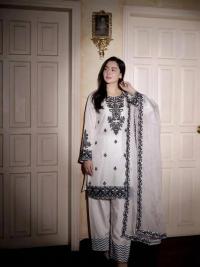 Embroidery Readymade Three Piece