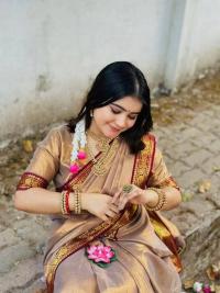 Puja Hit Lama Sharee with Blouse Piece