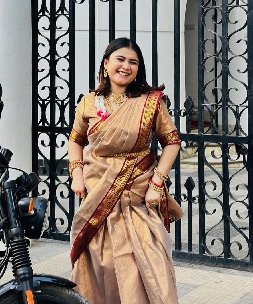 Puja Hit Lama Sharee with Blouse Piece