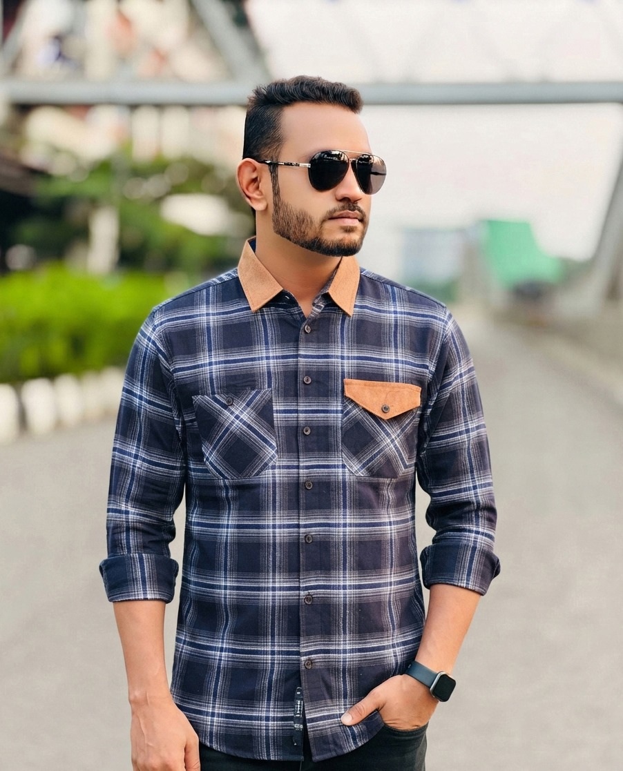 Premium Cotton Double Pocket Shirt