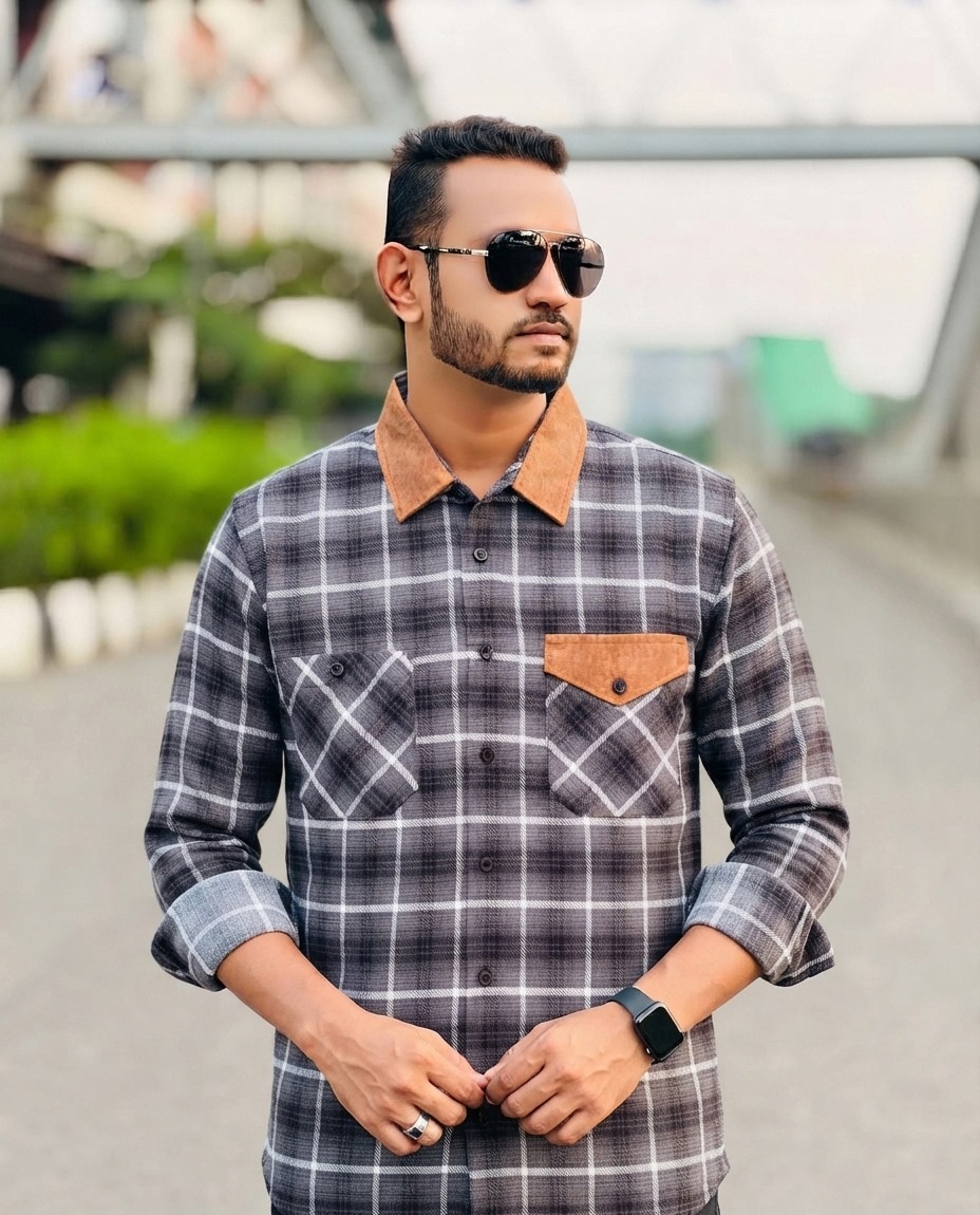 Premium Cotton Double Pocket Shirt