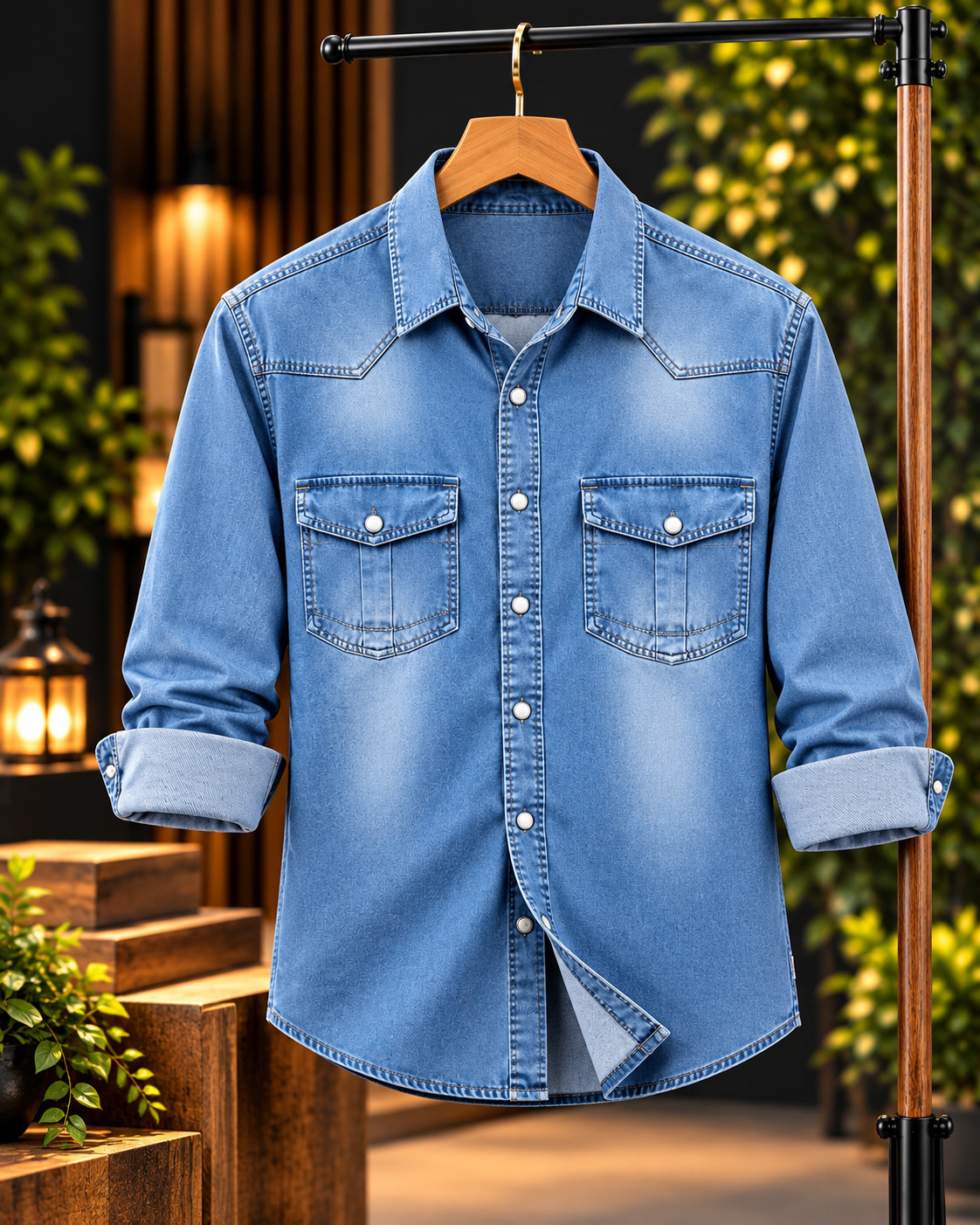 Premium Denim Shirt