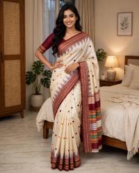 Indian Inspired Assam Silk Saree