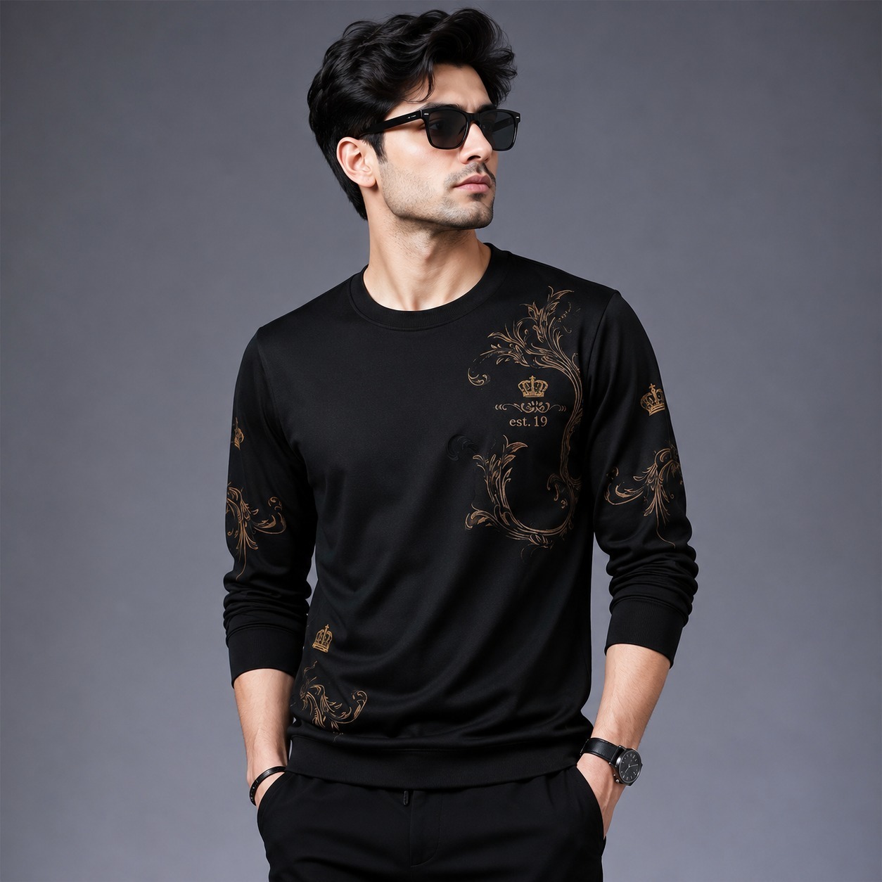 Polyester Full Sleeve Tshirt