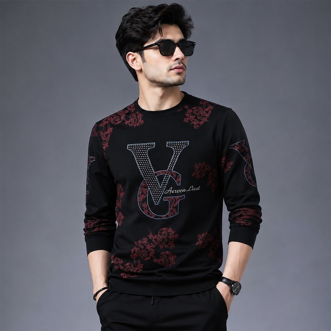 Polyester Full Sleeve Tshirt