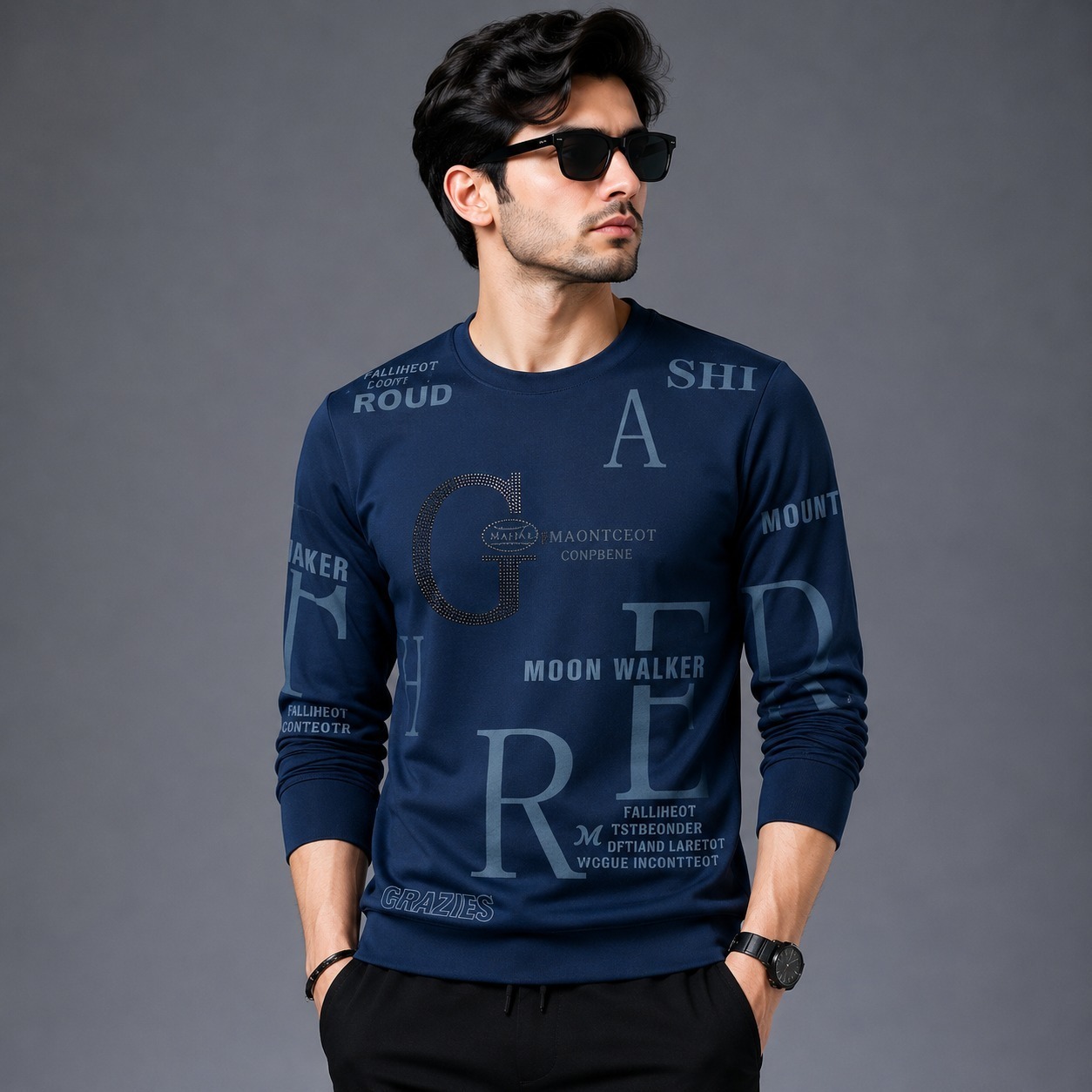 Polyester Full Sleeve Tshirt