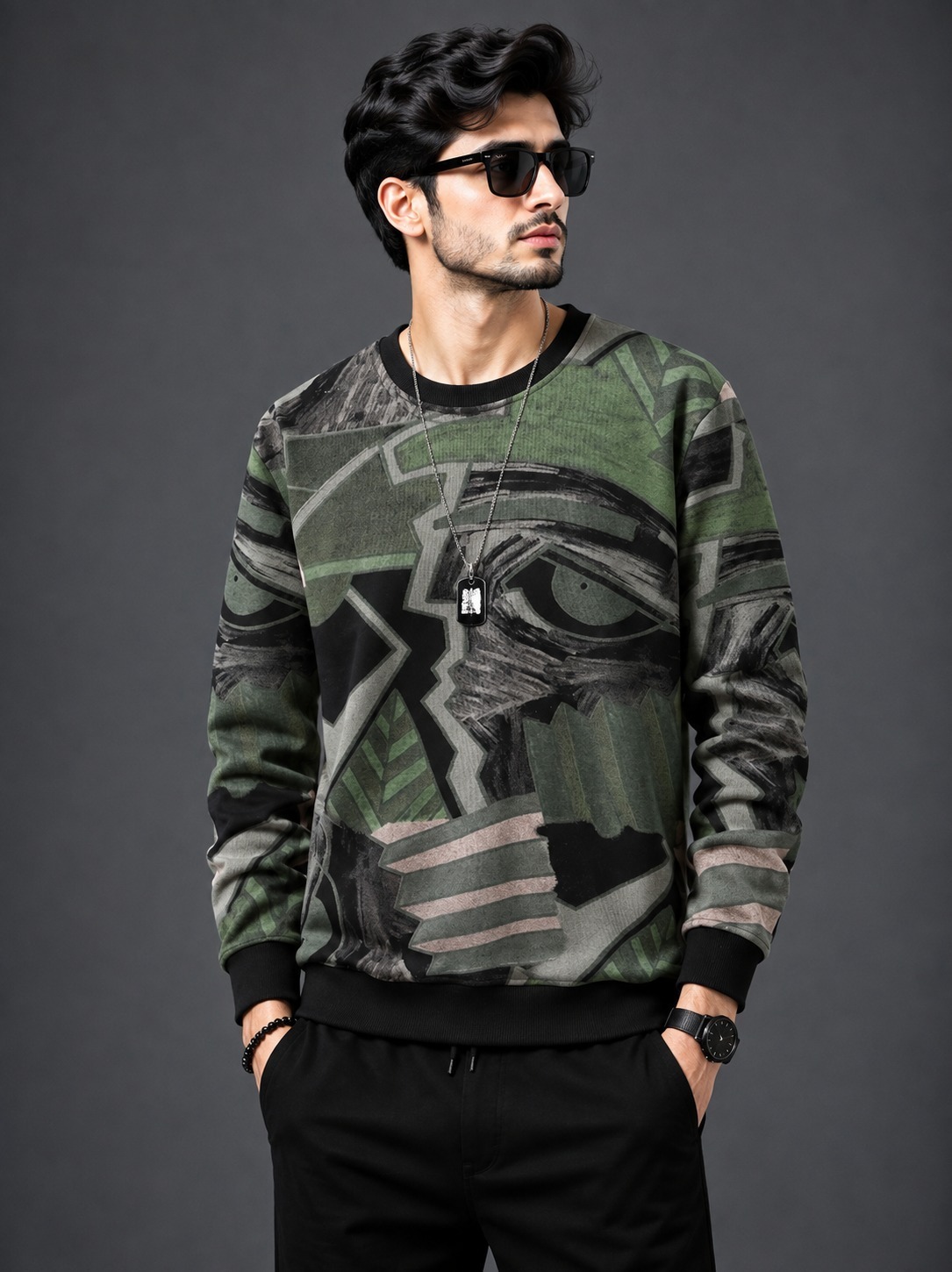 Polyester Full Sleeve Tshirt