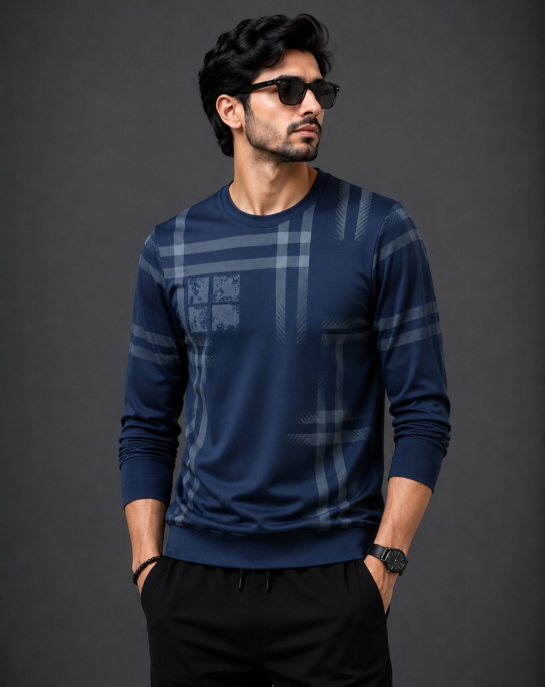 Polyester Full Sleeve Tshirt