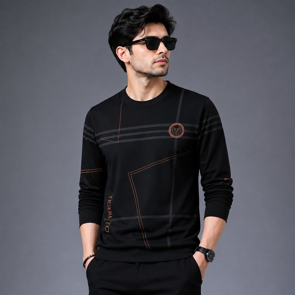 Polyester Full Sleeve Tshirt