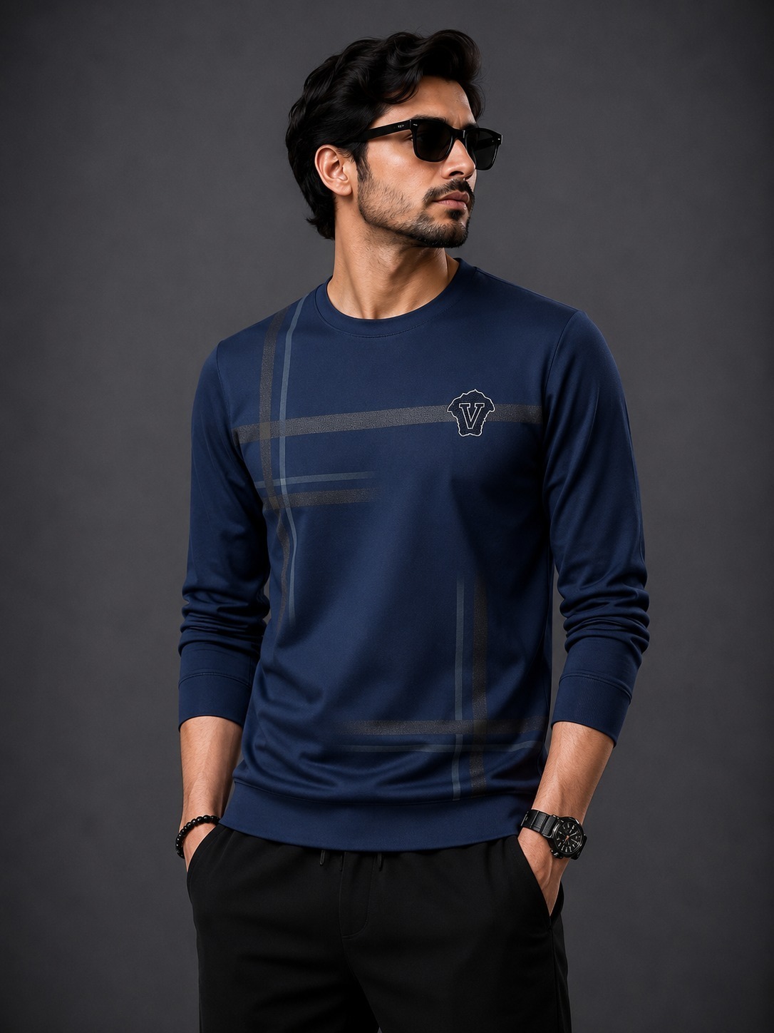 Polyester Full Sleeve Tshirt