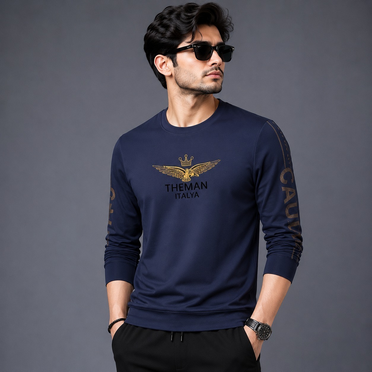 Polyester Full Sleeve Tshirt