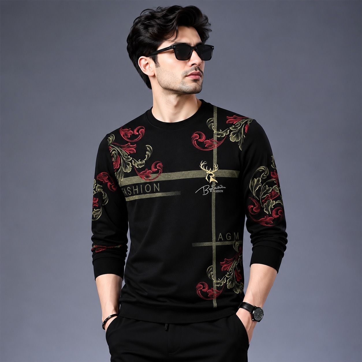Polyester Full Sleeve Tshirt