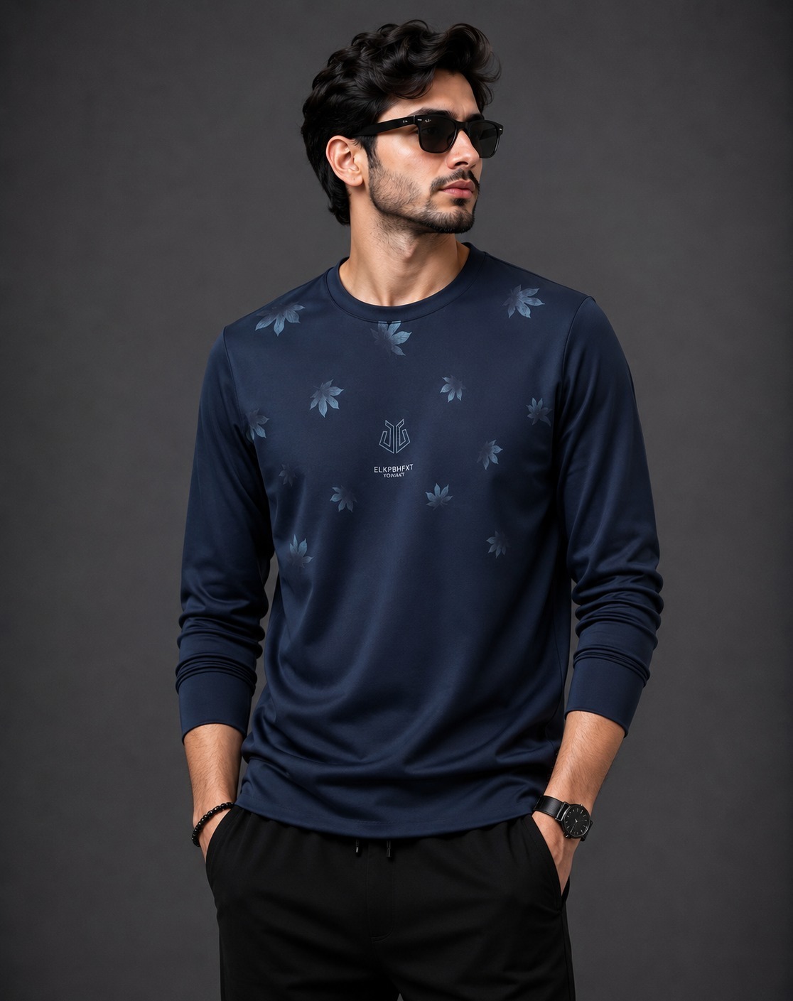 Polyester Full Sleeve Tshirt
