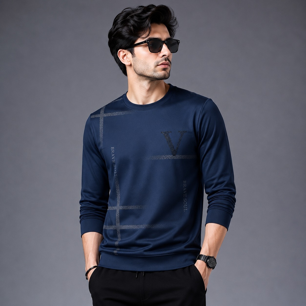 Polyester Full Sleeve Tshirt