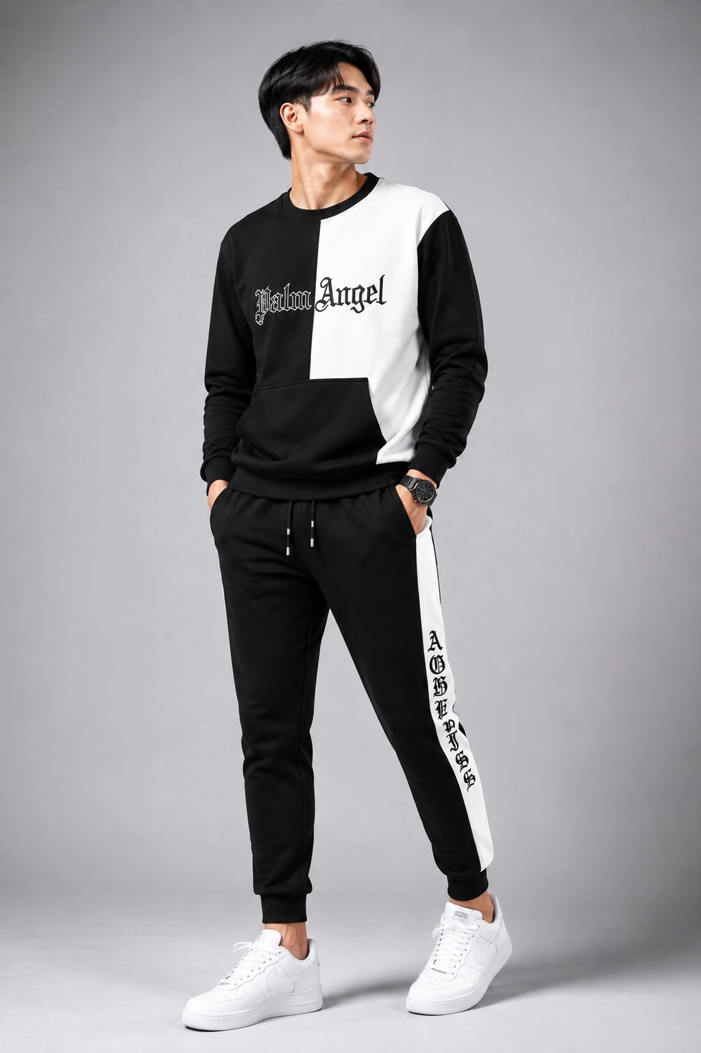 Cotton Full Sleeve Tshirt and Trouser Set