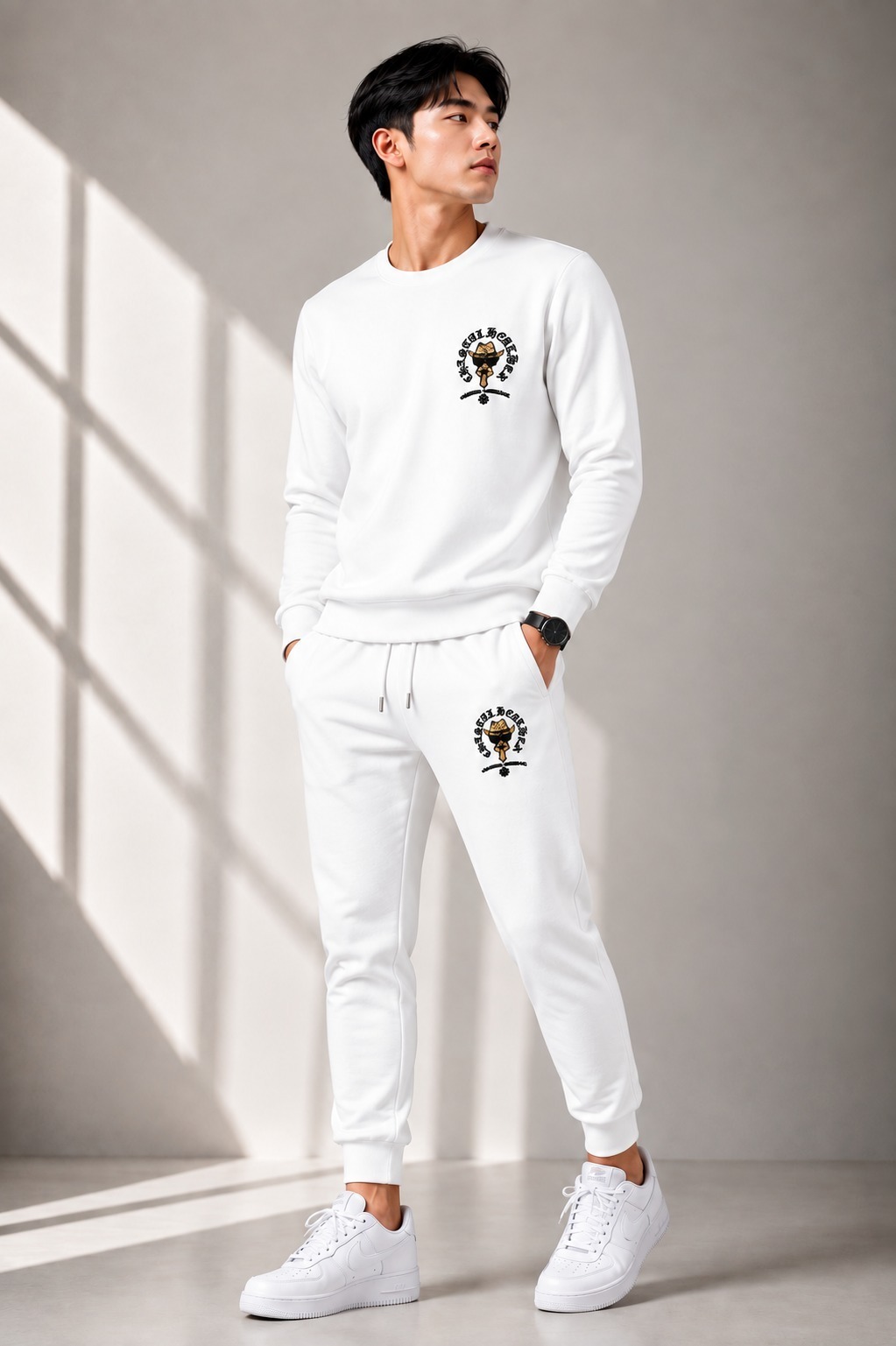 Cotton Full Sleeve Tshirt and Trouser Set