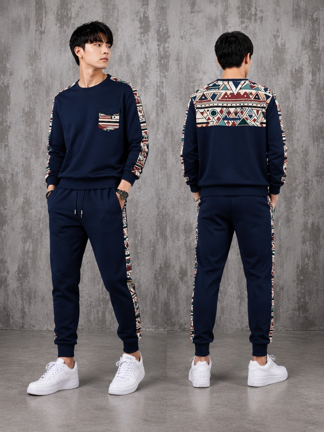 Cotton Full Sleeve Tshirt and Trouser Set