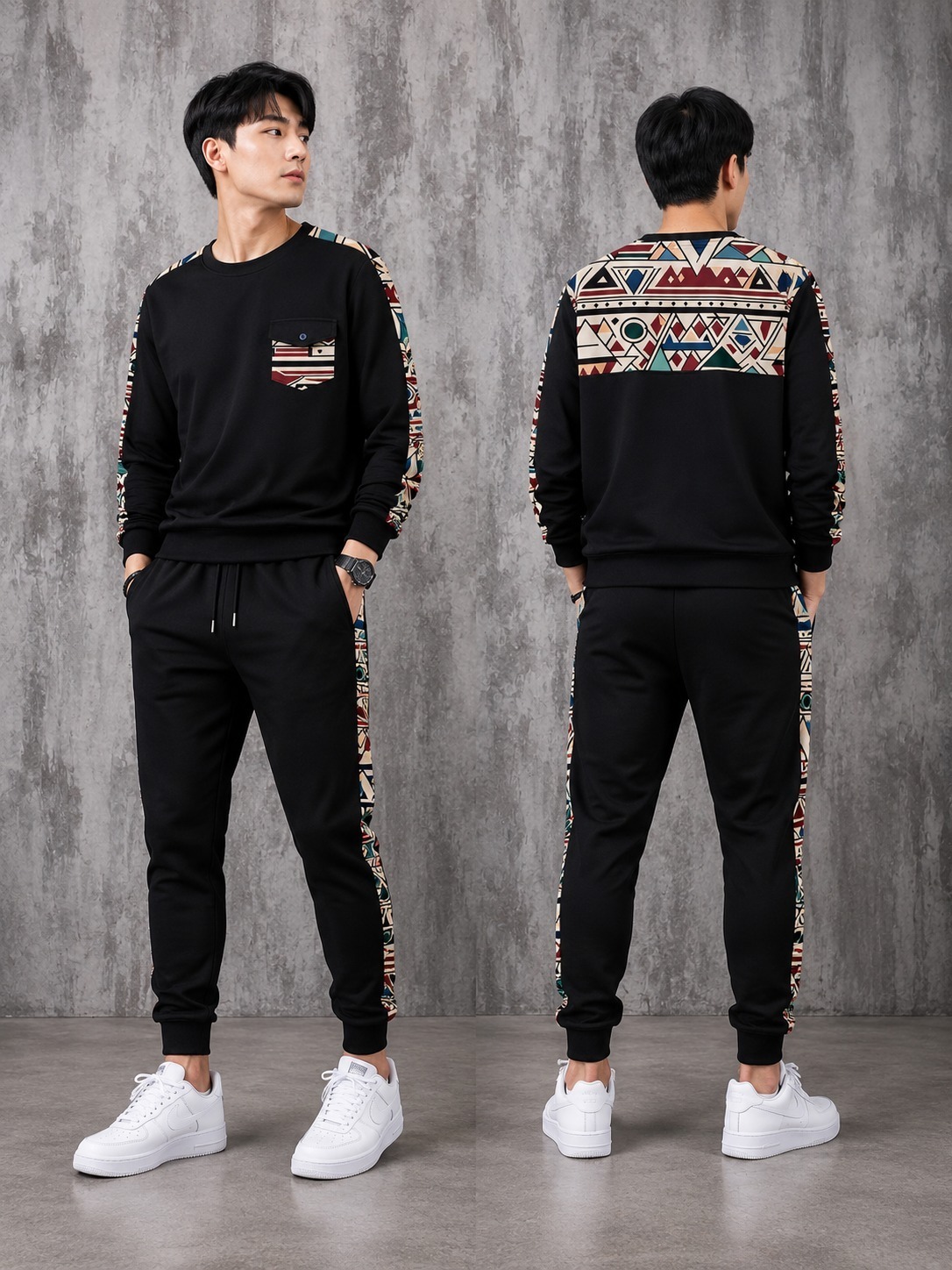 Cotton Full Sleeve Tshirt and Trouser Set