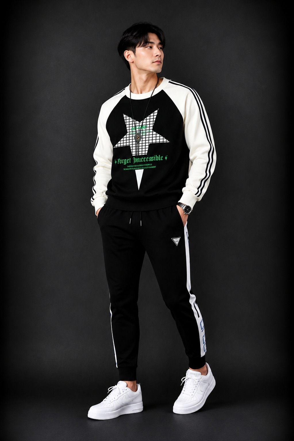 Cotton Full Sleeve Tshirt and Trouser Set