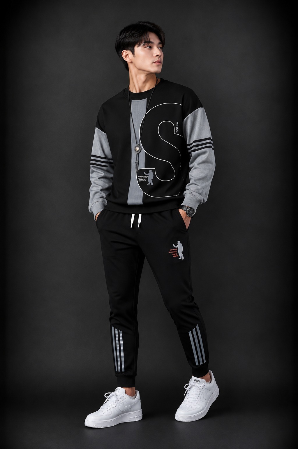 Cotton Full Sleeve Tshirt and Trouser Set