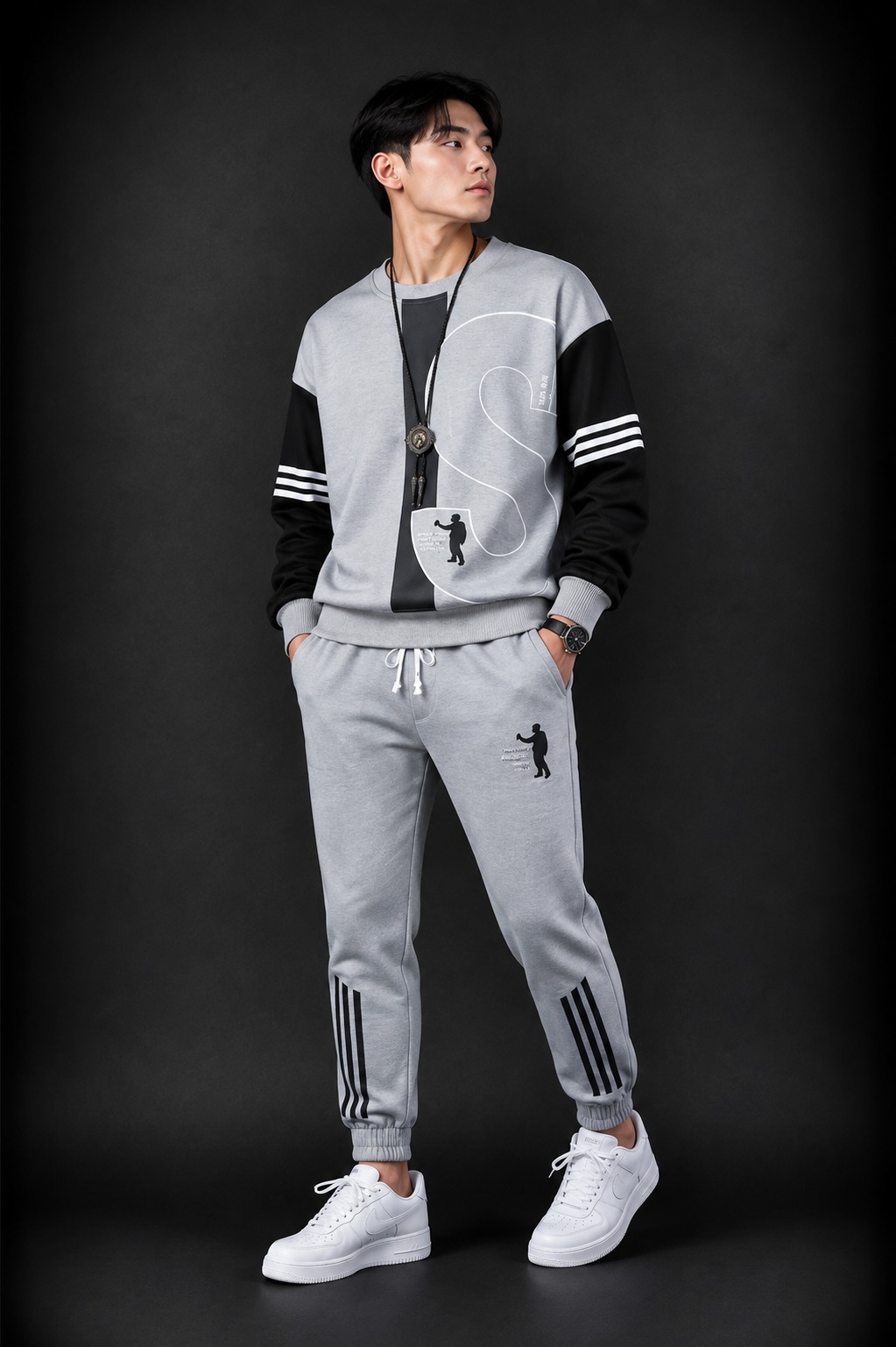 Cotton Full Sleeve Tshirt and Trouser Set