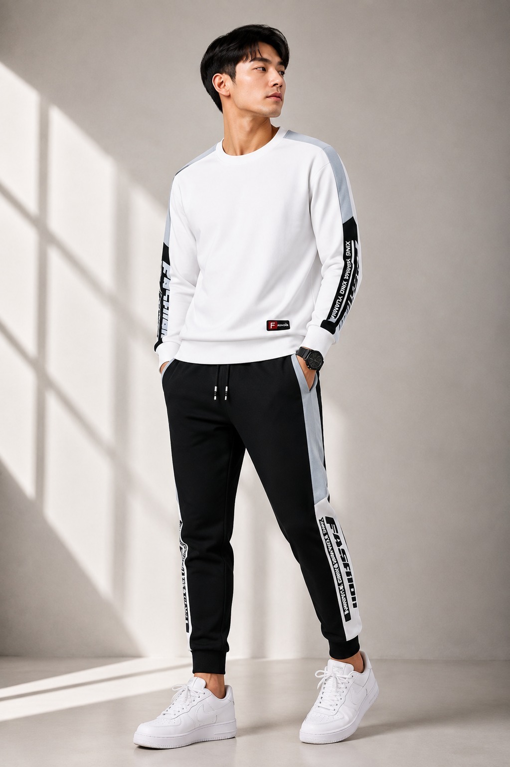 Cotton Full Sleeve Tshirt and Trouser Set