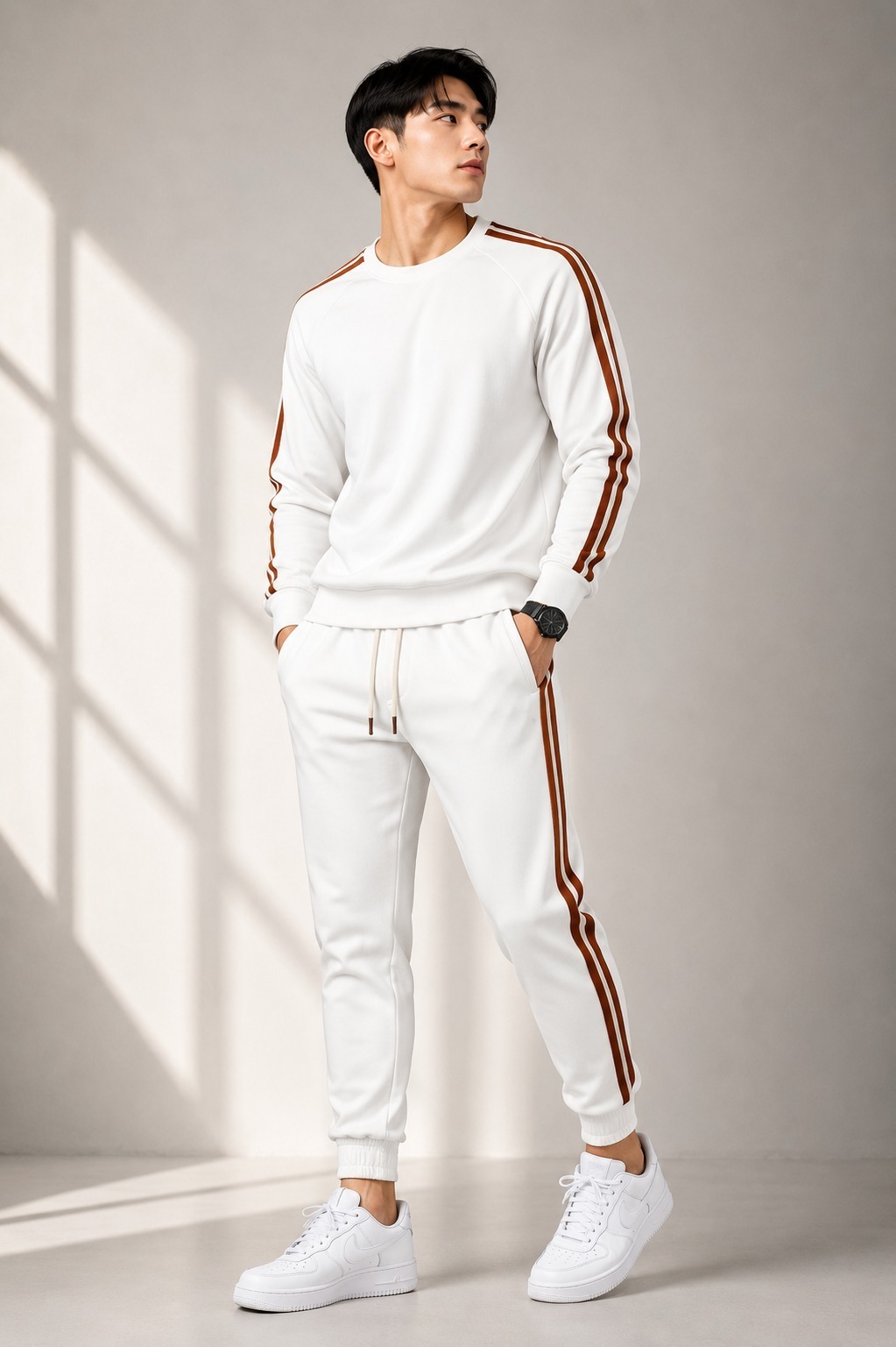 Cotton Full Sleeve Tshirt and Trouser Set