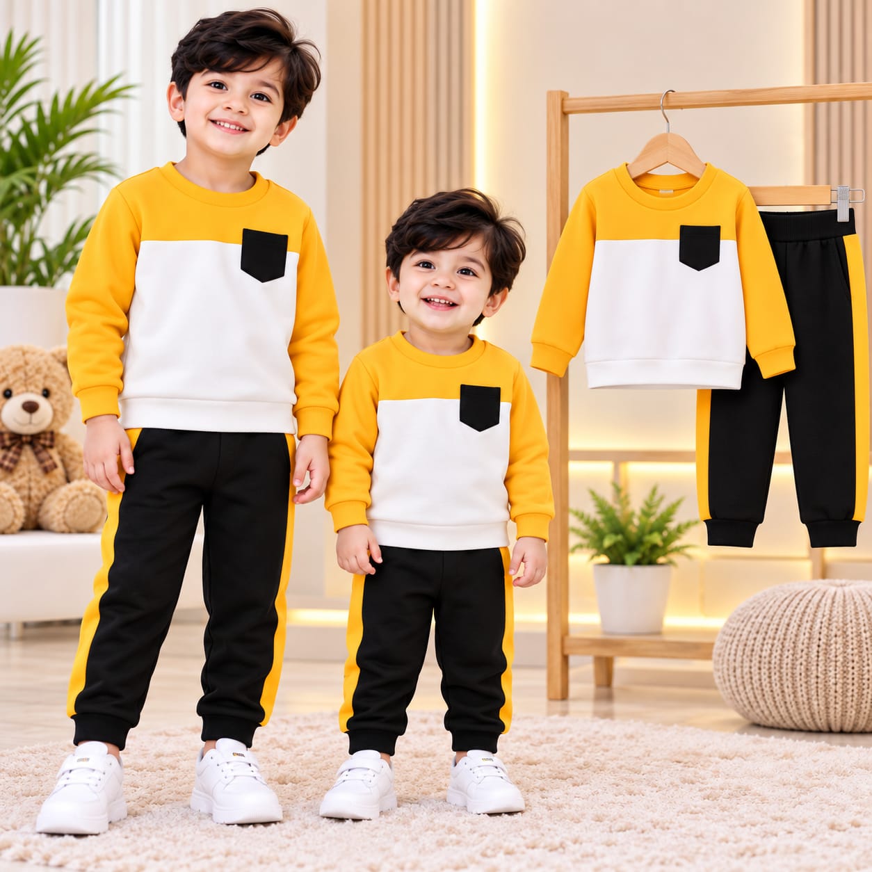 Kids Stylish Sweatshirt Set