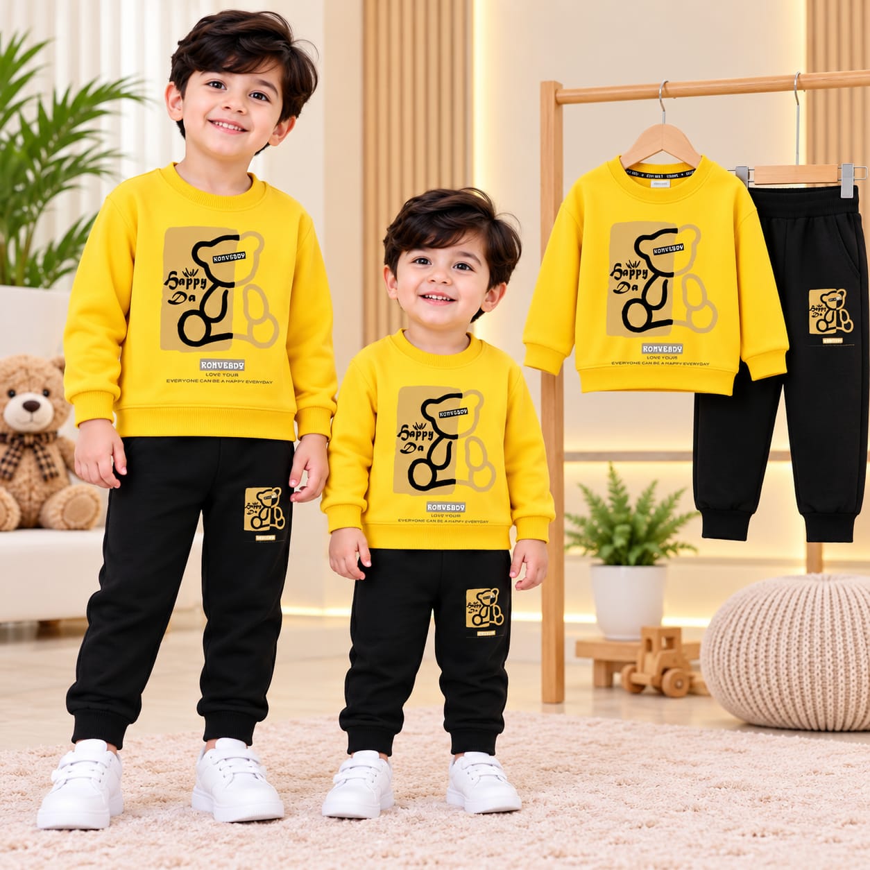 Kids Stylish Sweatshirt Set