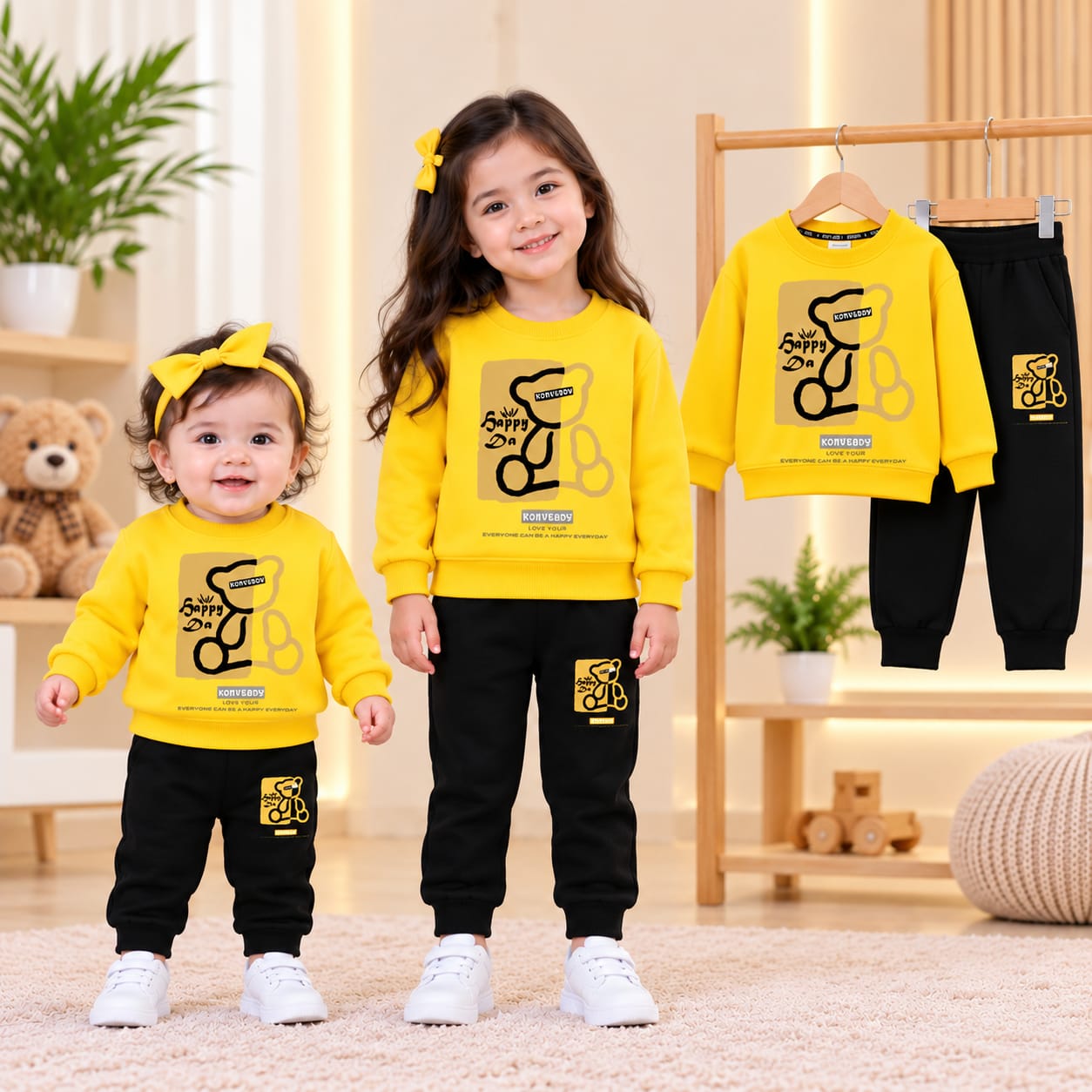 Kids Stylish Sweatshirt Set