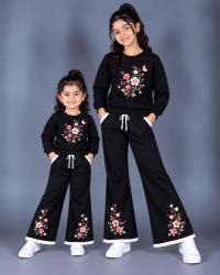 Girls Stylish Sweatshirt Set