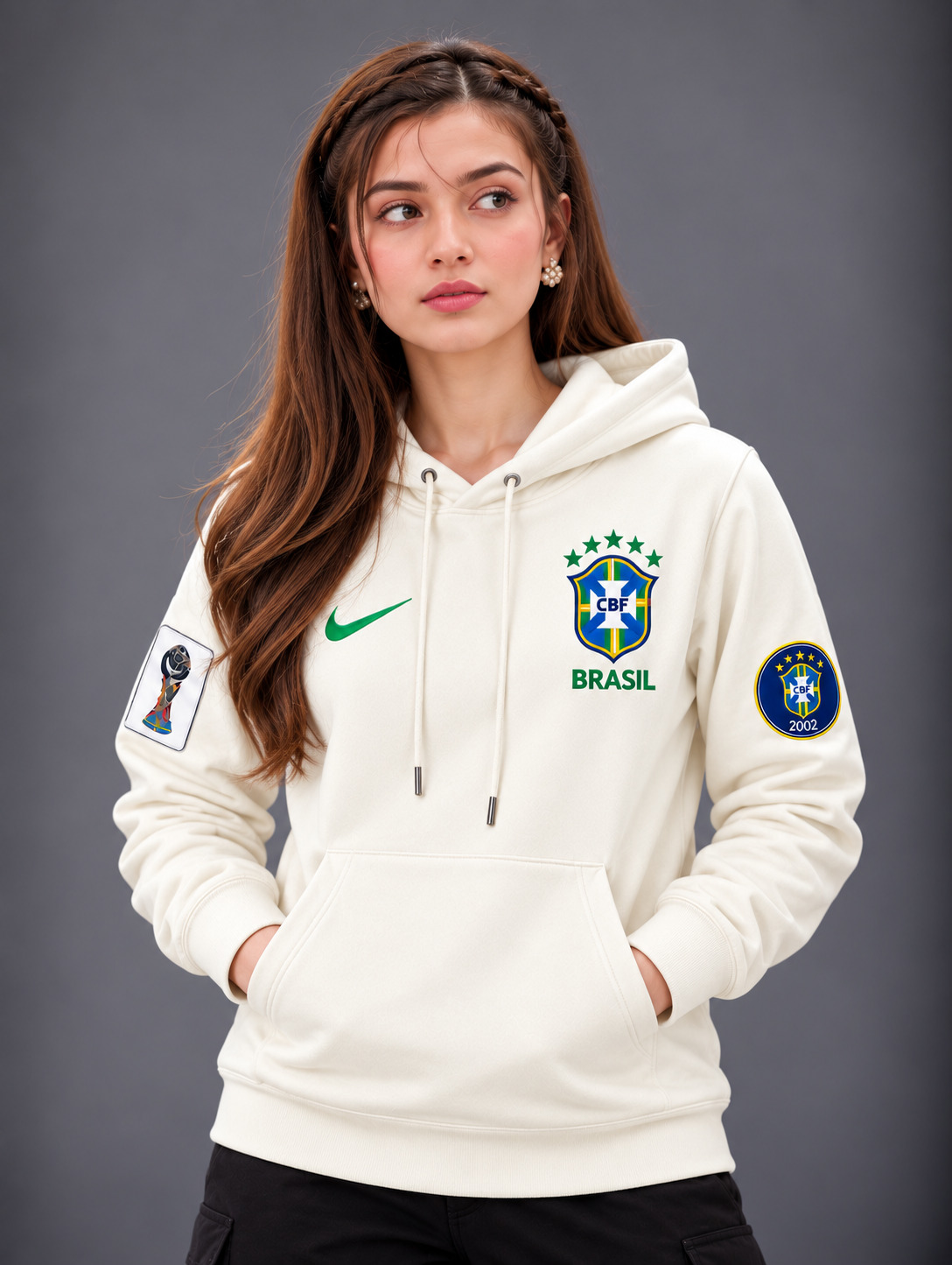 Premium Stylish Ladies World Cup Hoodie