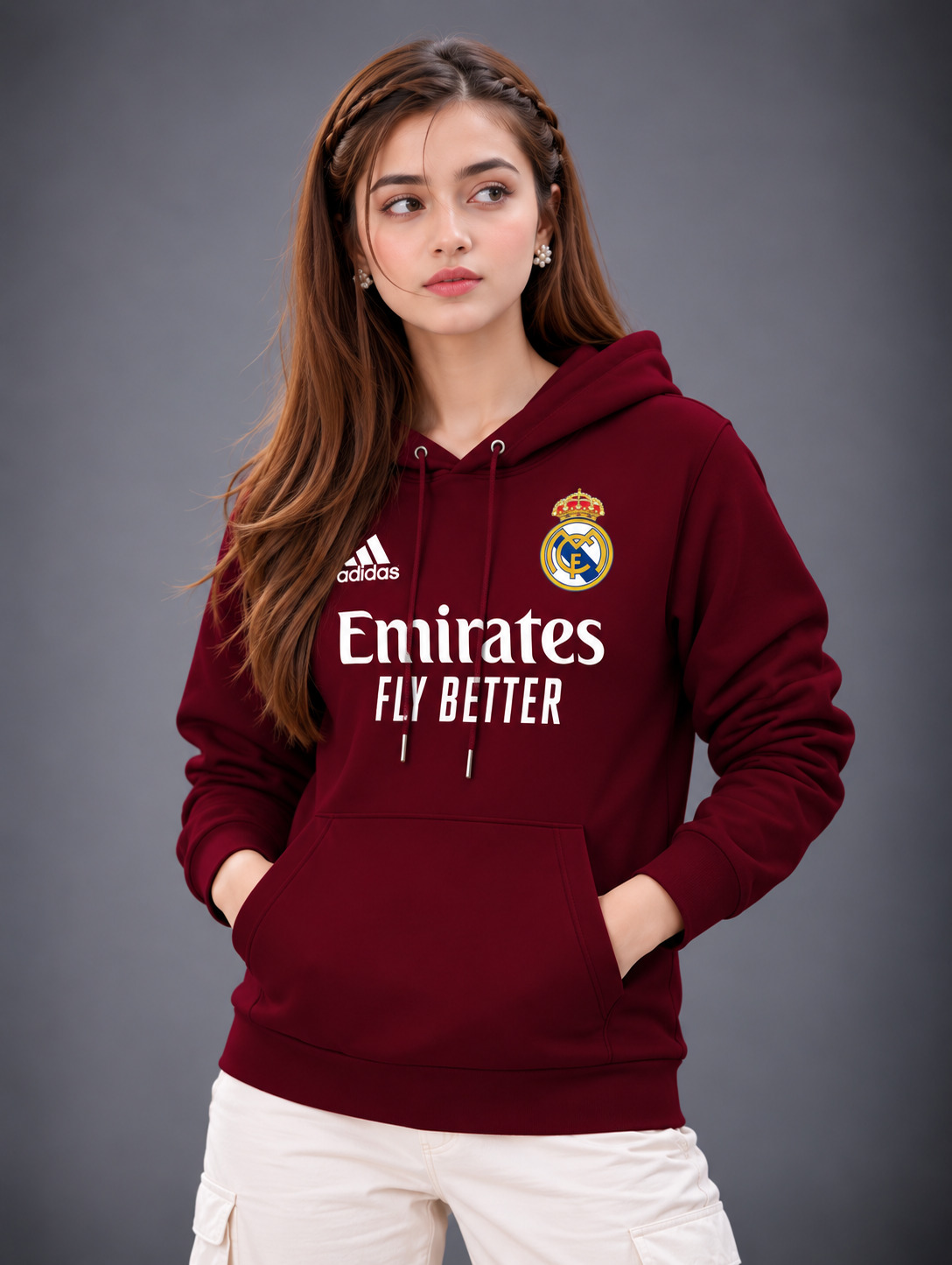 Premium Stylish Ladies Hoodie