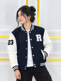 Stylish Cotton Varsity Jacket