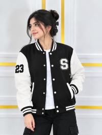 Stylish Cotton Varsity Jacket