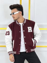 Stylish Cotton Varsity Jacket