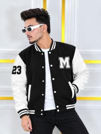 Stylish Cotton Varsity Jacket