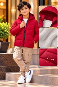 Premium Kids Sherpa Padding Jacket