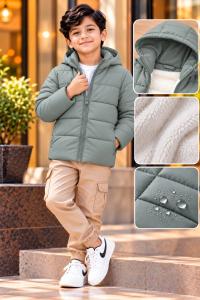 Premium Kids Sherpa Padding Jacket