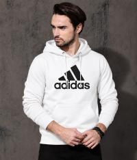 Stylish Solid Printed Cotton Hoodie