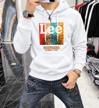 Stylish Solid Printed Cotton Hoodie