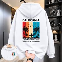 Stylish Solid Printed Cotton Hoodie