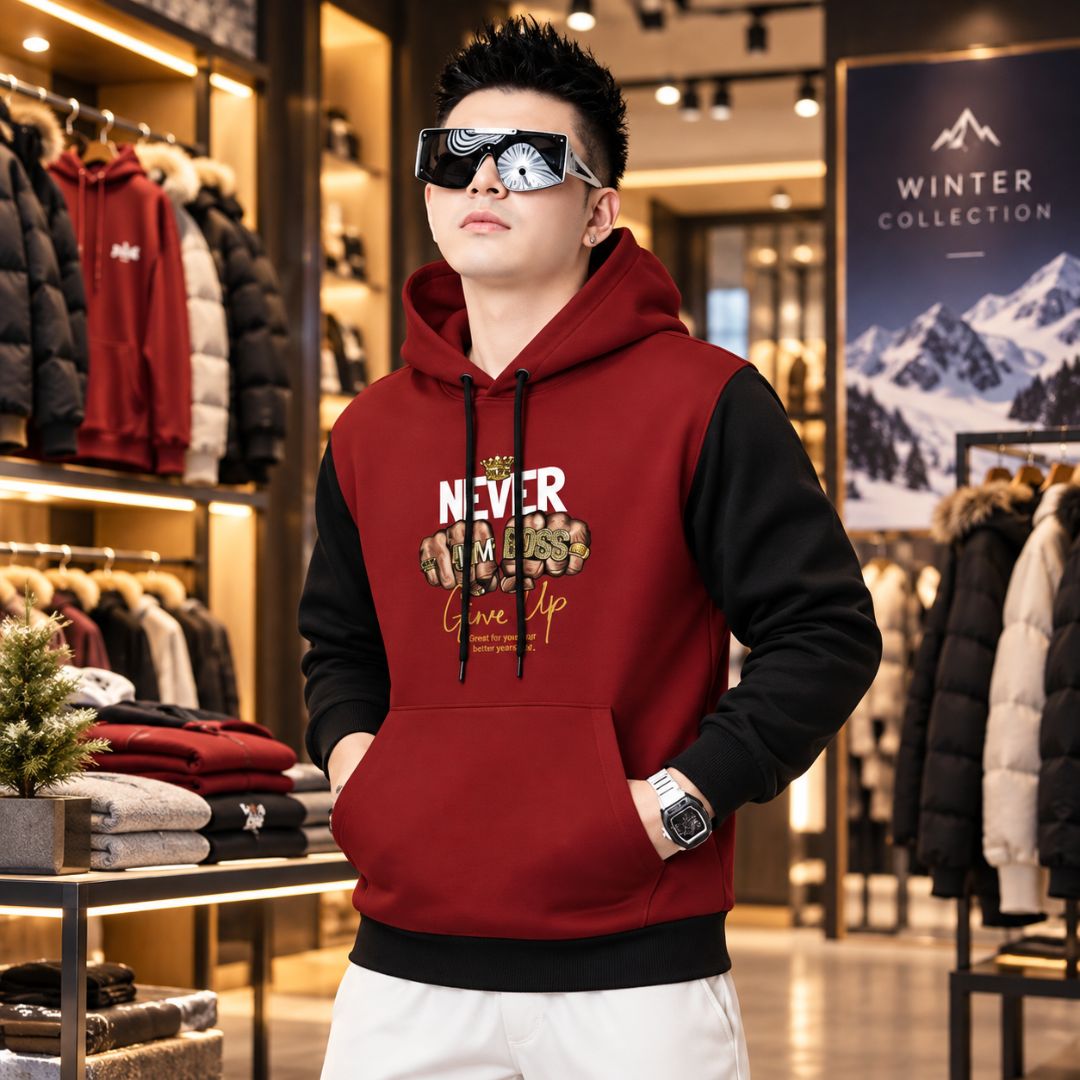Stylish Design Winter Hoodie