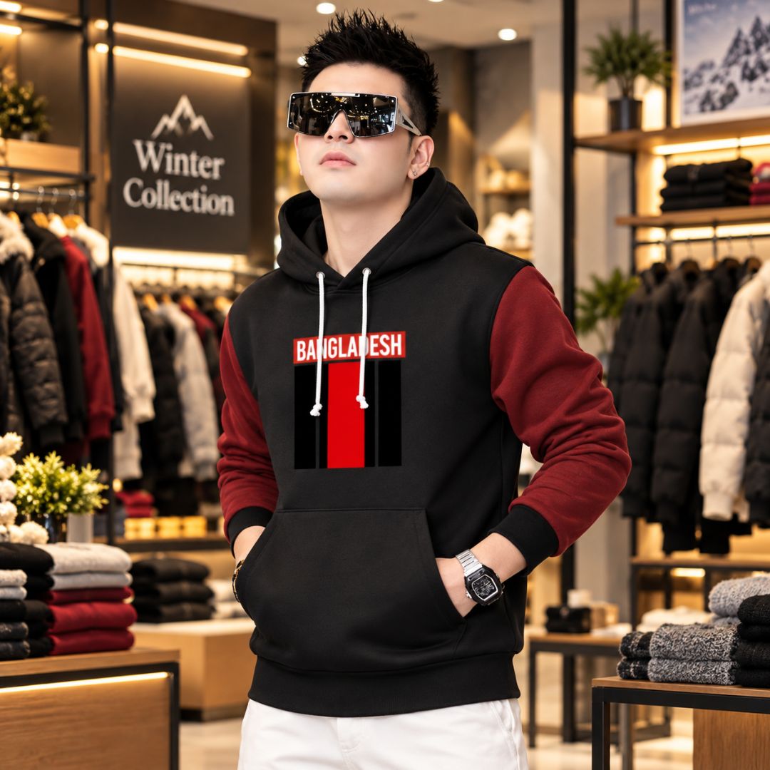 Stylish Design Winter Hoodie