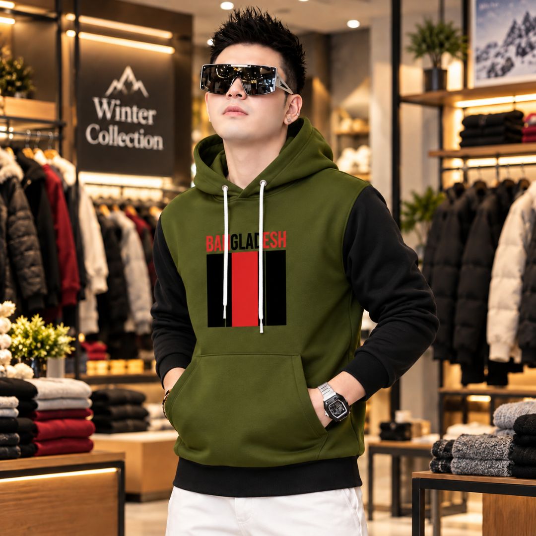 Stylish Design Winter Hoodie