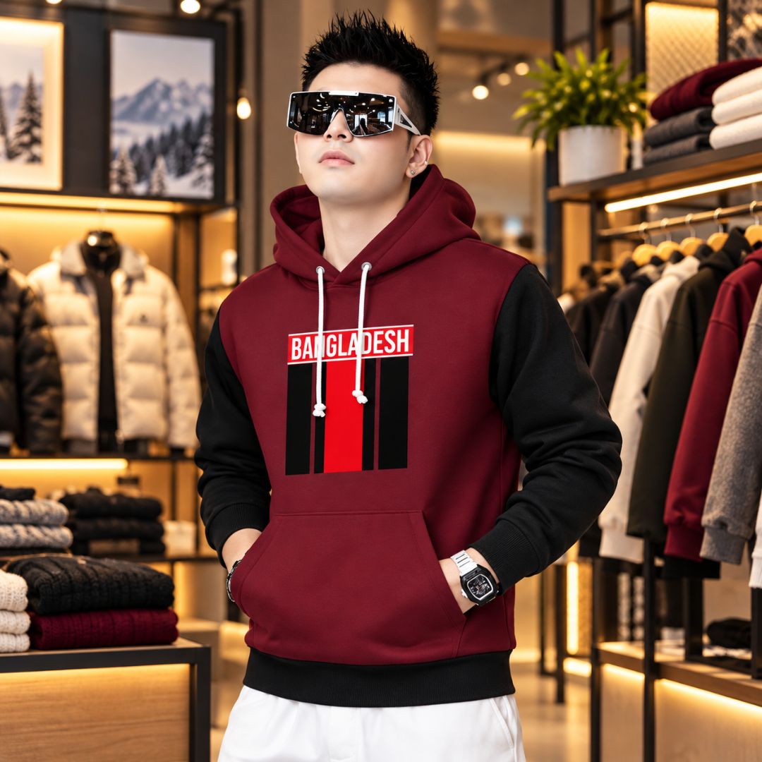Stylish Design Winter Hoodie