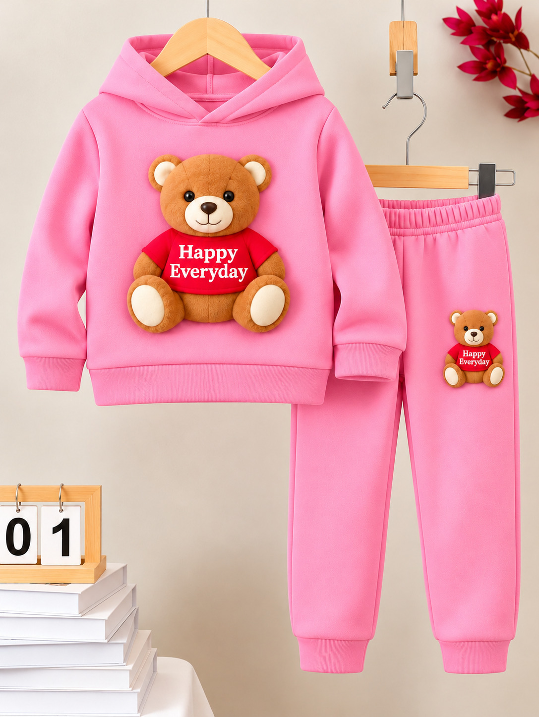 Stylish Trendy Kids Hoodie Set