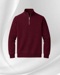 Stylish High Neck Sweatshirt